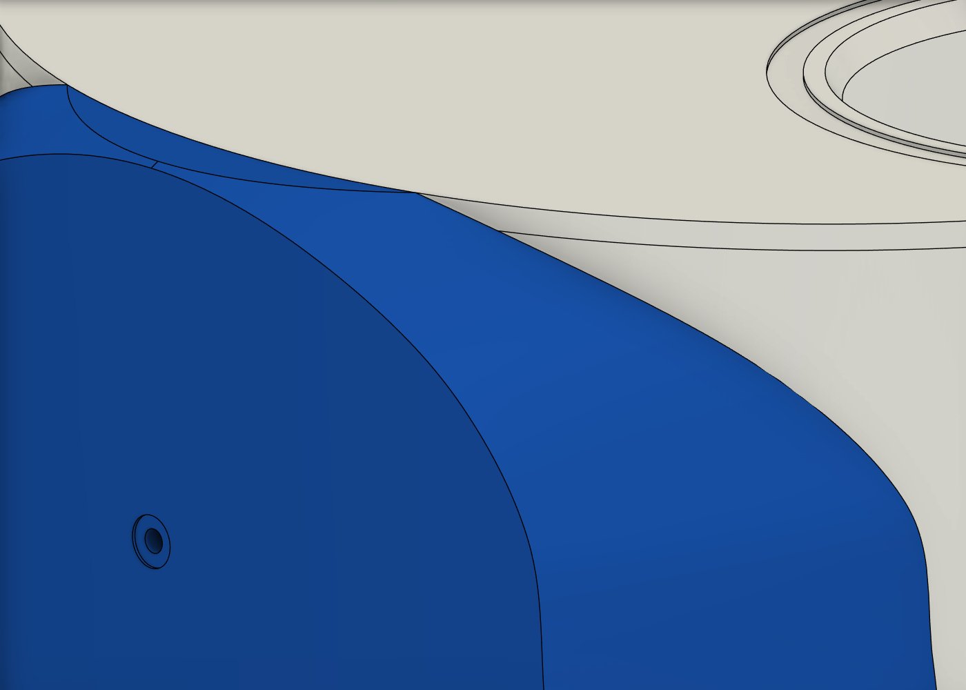 Flush pod-to-hood joint