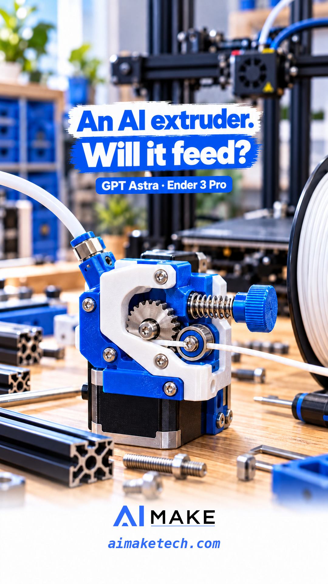 Can GPT Astra Design an Extruder for My Ender 3 Pro? — Short cover